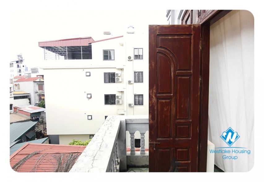 A nice  house with courtyard for rent in Ba Dinh district